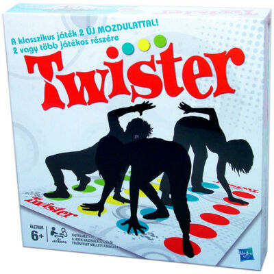 Twister társasjáték-két új mozdulattal ügyességi játék