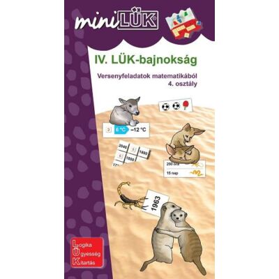 IV. LÜK Bajnokság - Versenyfeladatok magyar nyelvtanból 4. osztály